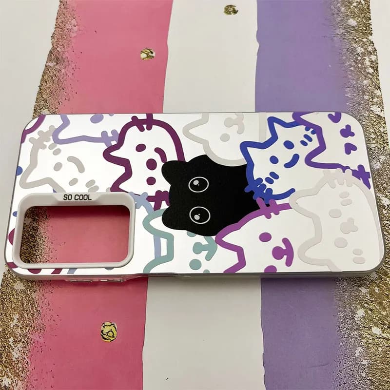 قاب گوشی Galaxy A25 سامسونگ So Cool طرح گربه های رنگی کد 505