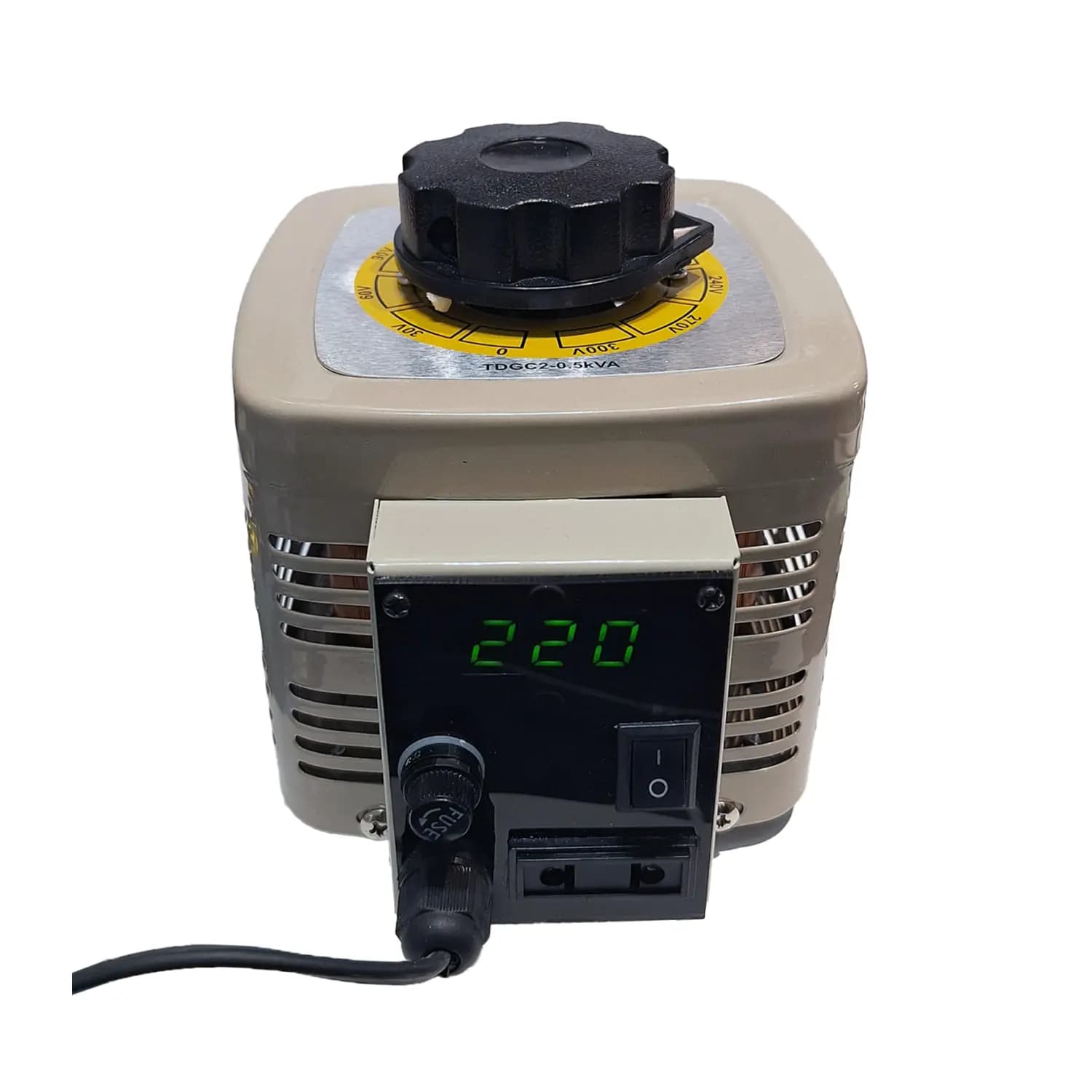 واریاک تک فاز 0.5KVA مگاتک MEGATEK TDGC2-0.5KVA — تصویر ۳