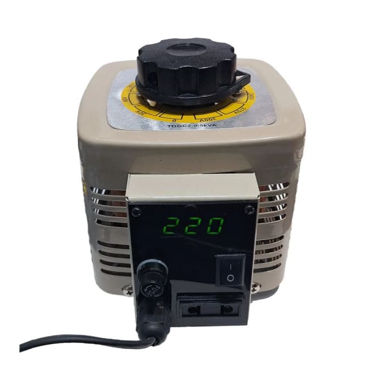 واریاک تک فاز 0.5KVA مگاتک MEGATEK TDGC2-0.5KVA