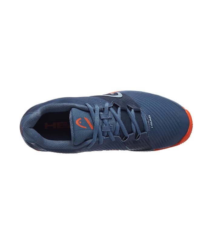 کفش تنیس مردانه هد Revolt Pro 4.0 Clay Blue/Orange — تصویر ۳