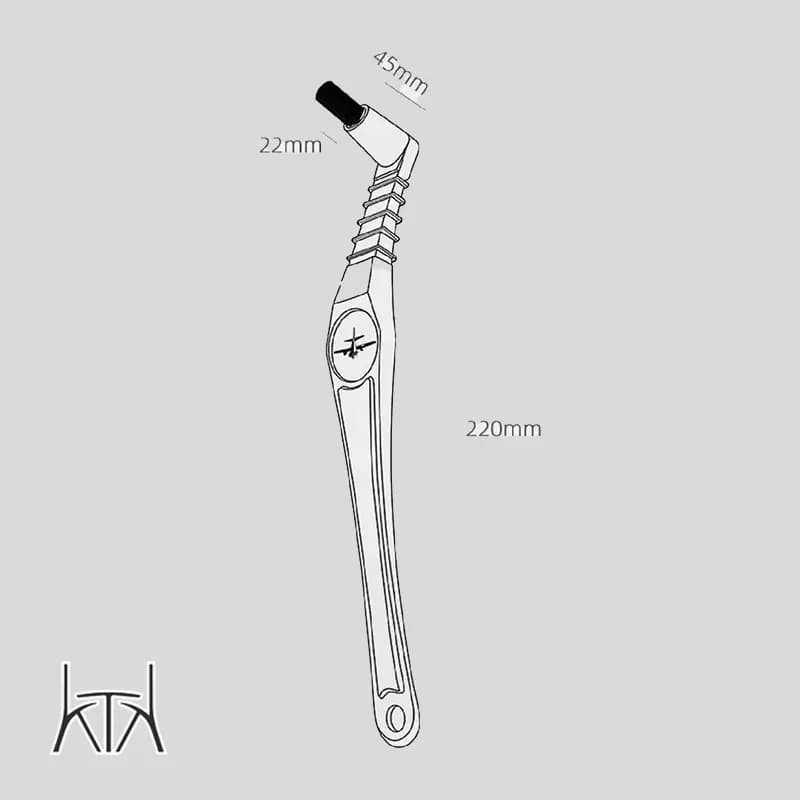 فرچه نظافت گروپ هد بمبر مدل BOMBER Elbow Brush — تصویر ۲