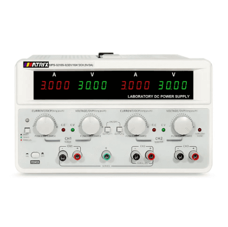 منبع تغذیه 3 کاناله 32V 10A ماتریکس MATRIX MPS-3210S-3
