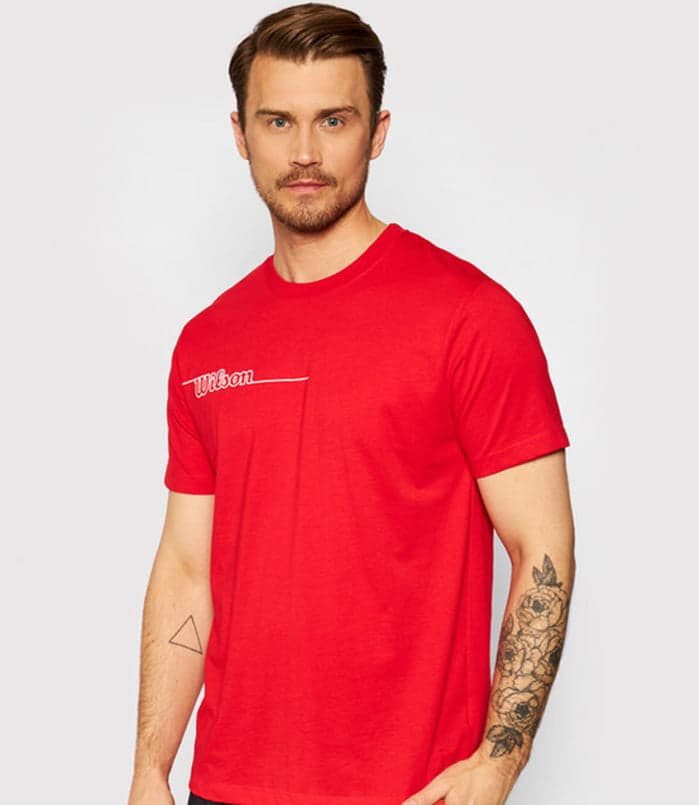 تی‌شرت مردانه ویلسون Wilson Team 2 Rouge — تصویر ۲