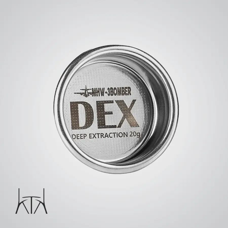 بسکت قهوه 20گرمی بمبر سایز 58 مدل BOMBER DEX