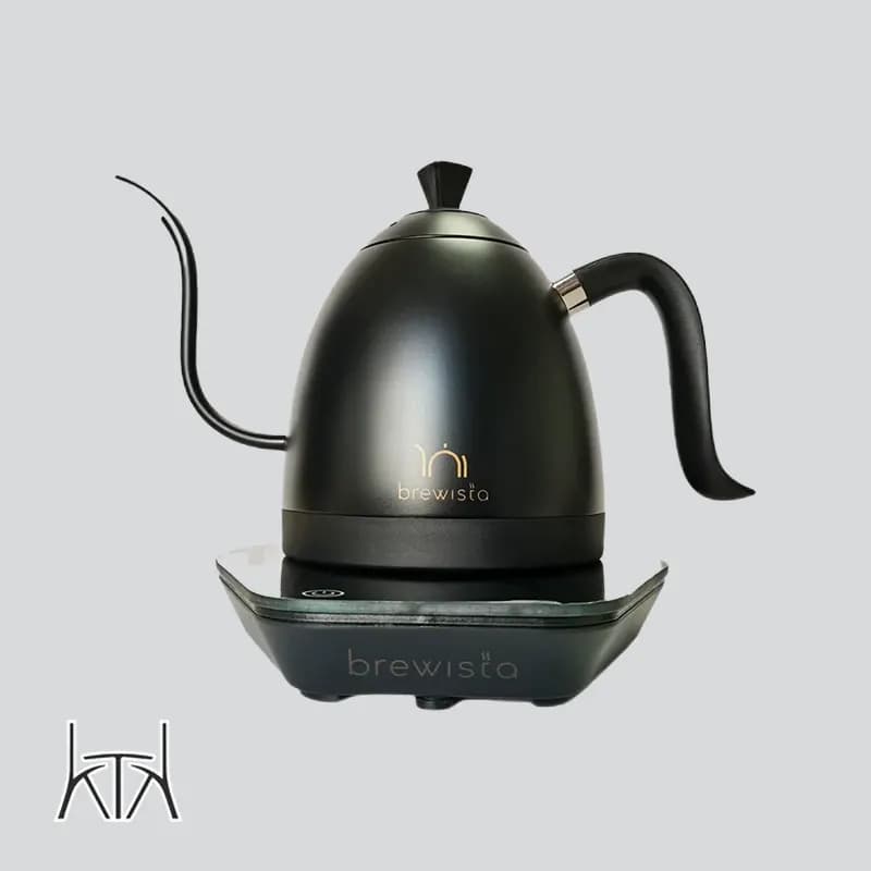 کتل برقی برویستا تمام مشکی مدل Artisan 600ml