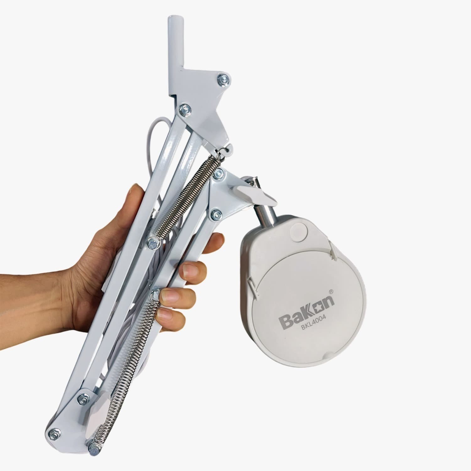 ذره بین گیره دار کنار میزی باکون مدل BAKON BKL4004 — تصویر ۳