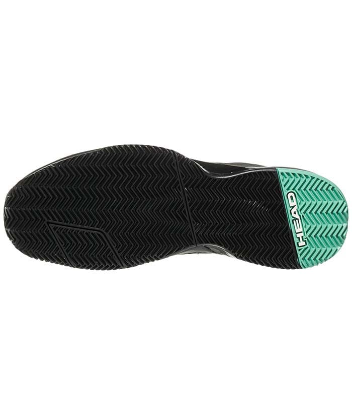 کفش تنیس مردانه هد Revolt Pro 4.0 Clay Black/Teal — تصویر ۴