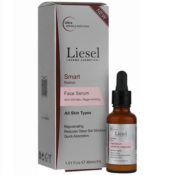 سرم ضد چروک اسمارت رتینول لایسل ۳۰ میلی لیتر | Liesel Smart Retinol Anti wrinkle Serum 30ml