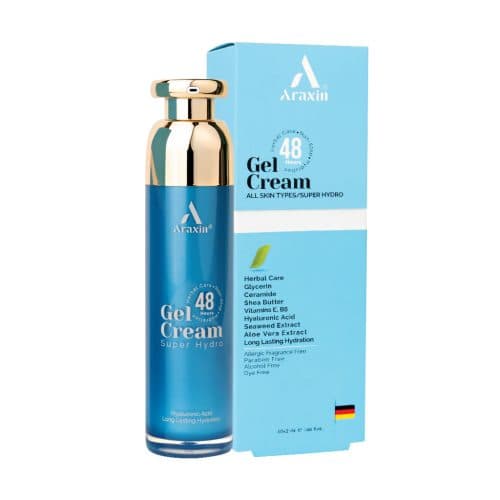 ژل کرم سوپر آبرسان گیاهی آراکسین 50 میلی لیتر — تصویر ۲