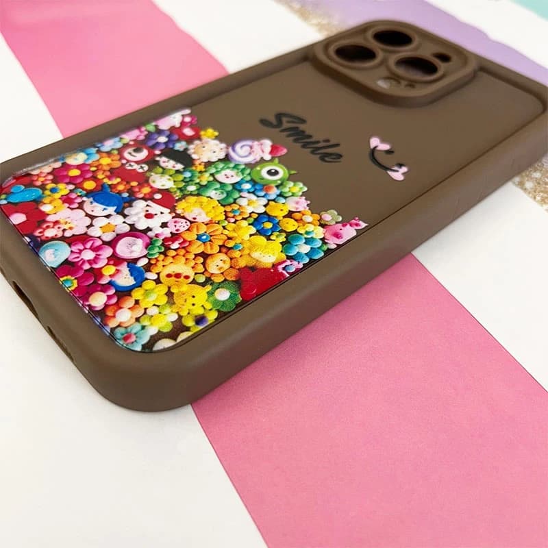 قاب گوشی iPhone 15 Pro Max آیفون سولید طرح Smile کد 991 — تصویر ۲