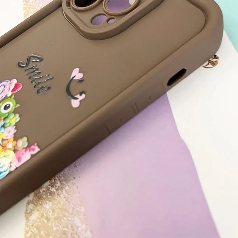 قاب گوشی iPhone 14 Pro Max آیفون سولید طرح Smile کد 991 — تصویر ۳