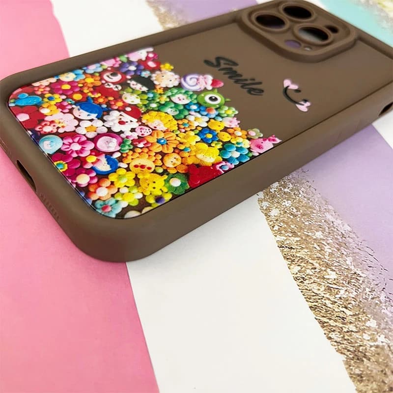 قاب گوشی iPhone 14 Pro Max آیفون سولید طرح Smile کد 991 — تصویر ۲