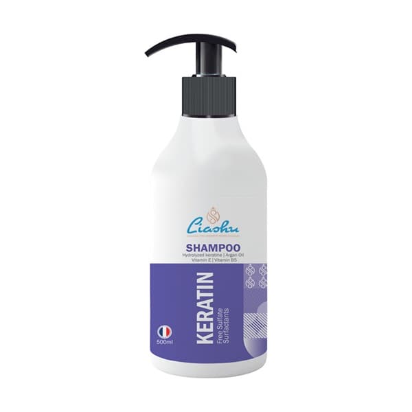 شامپو بدون سولفات لیاشو مخصوص موهای کراتین شده ۵۰۰ میلی لیتر | Liasho keratin sulfate free shampoo 500 ml