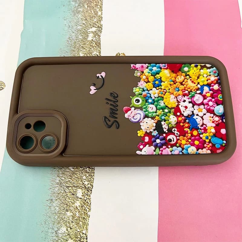قاب گوشی iPhone 11 آیفون سولید طرح Smile کد 991
