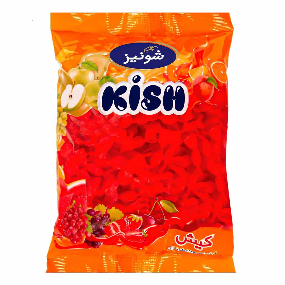 آبنبات با طعم میوه و مغز پودری رنگی شونیز 500 گرم ( رنگ مختلف ) — تصویر ۴