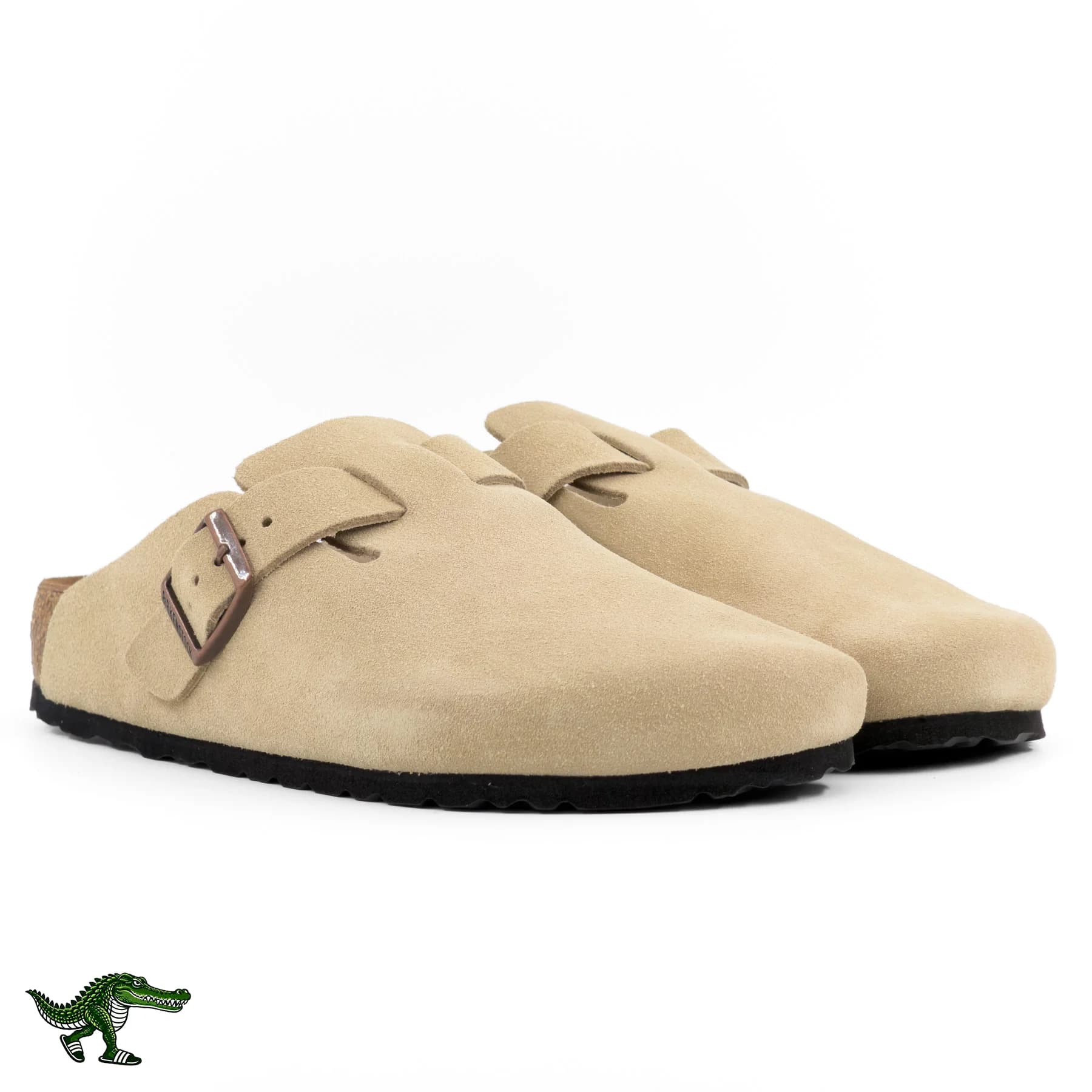 بیرکن استاک بوستون کرم زنانه و مردانه | Birkenstock Boston — تصویر ۵