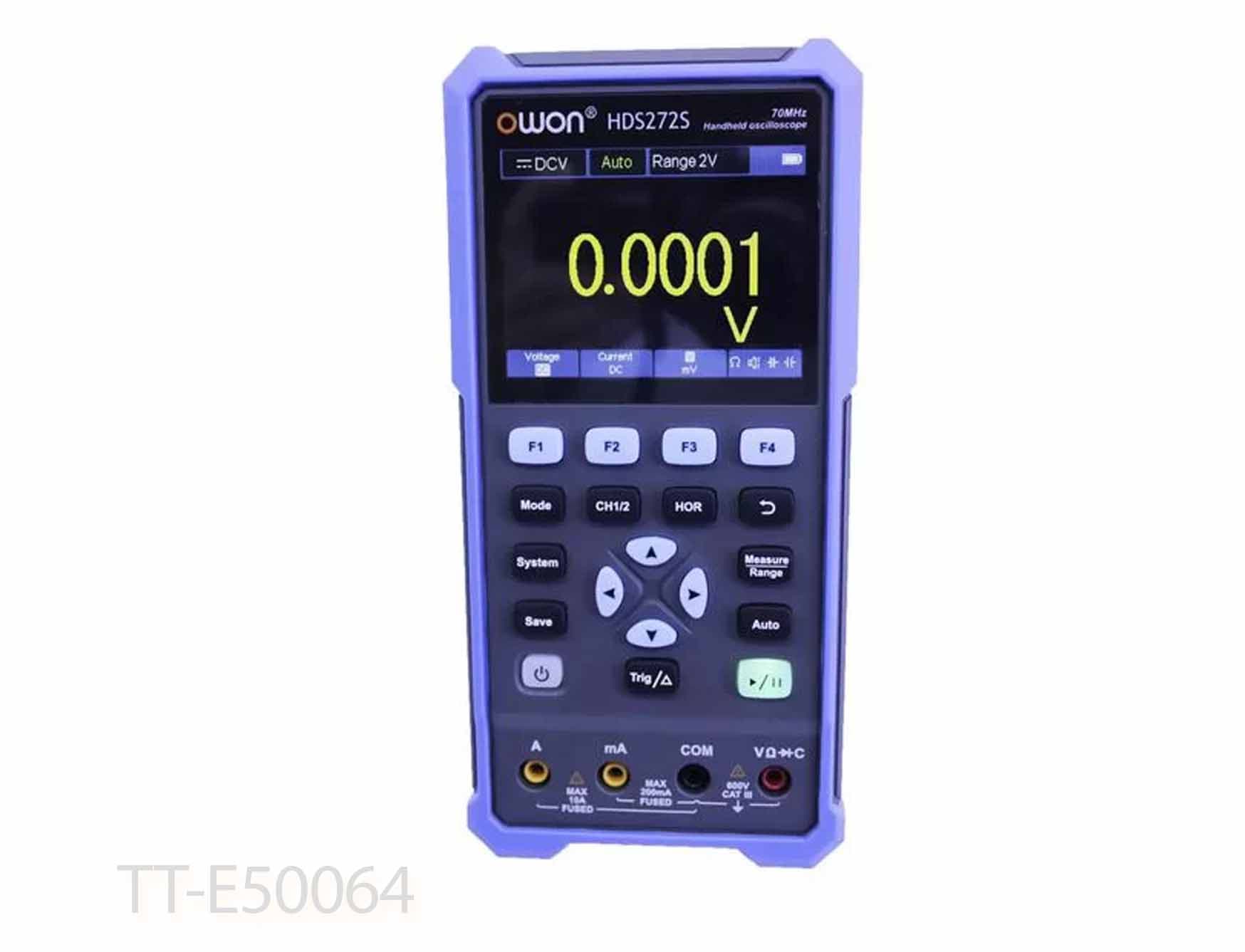 اسیلوسکوپ پرتابل مولتیمتر و فانکشن دار HDS272S اوون 70 مگاهرتز 2 کانال با نرخ نمونه برداری 500MSa/s