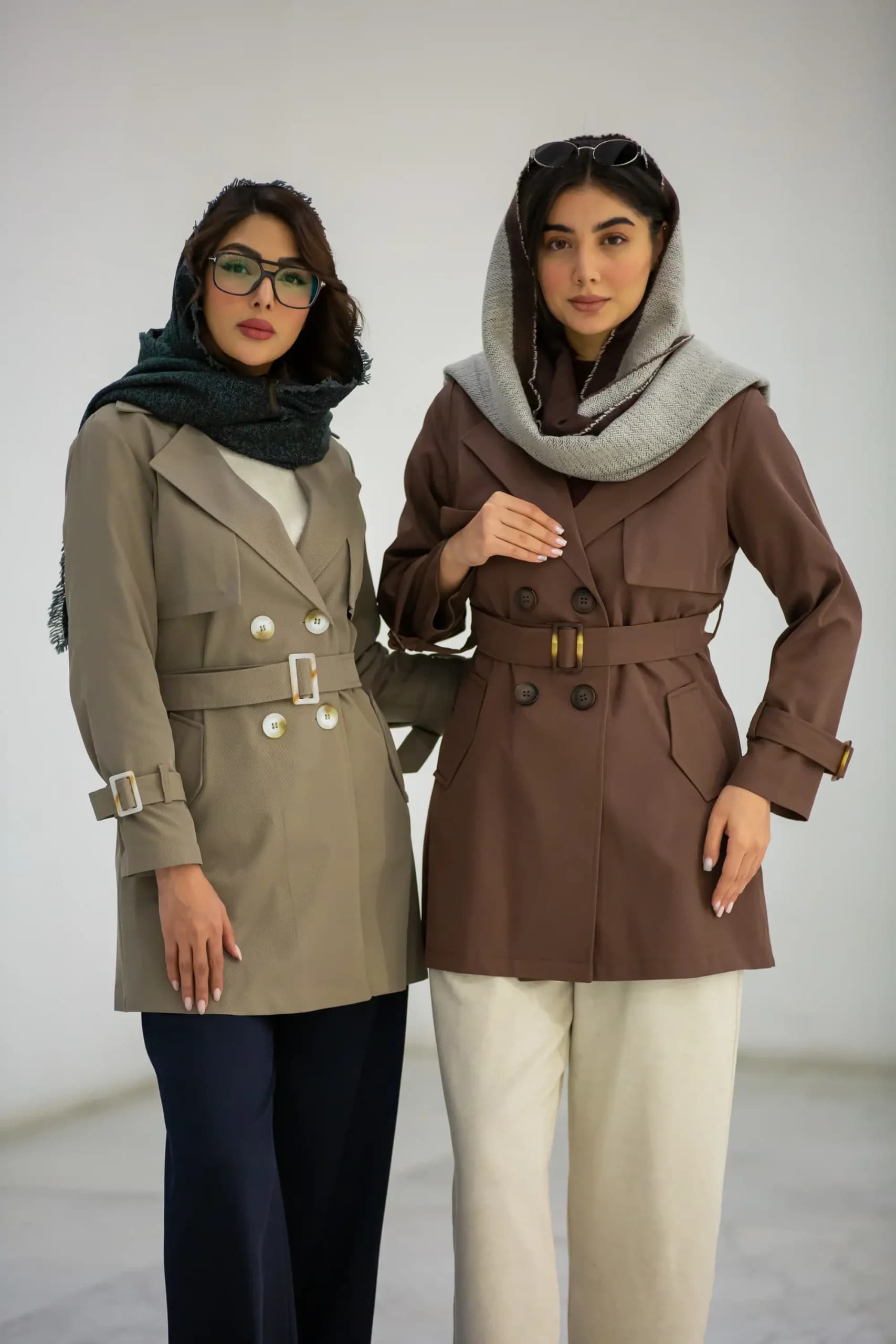 مانتو پارکا کجراه ژیله دار میدی — تصویر ۸