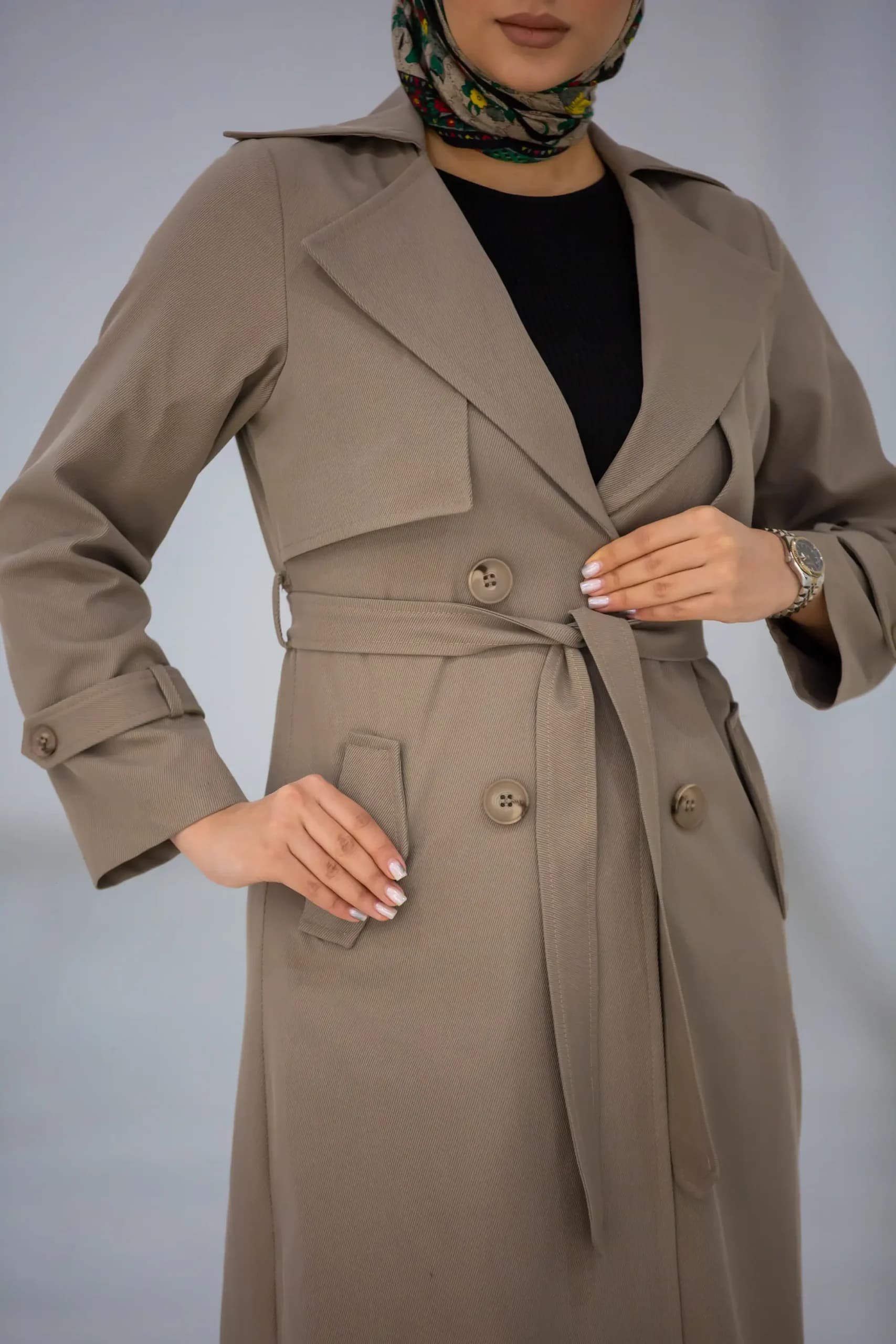 مانتو کجراه ژیله دار New — تصویر ۳