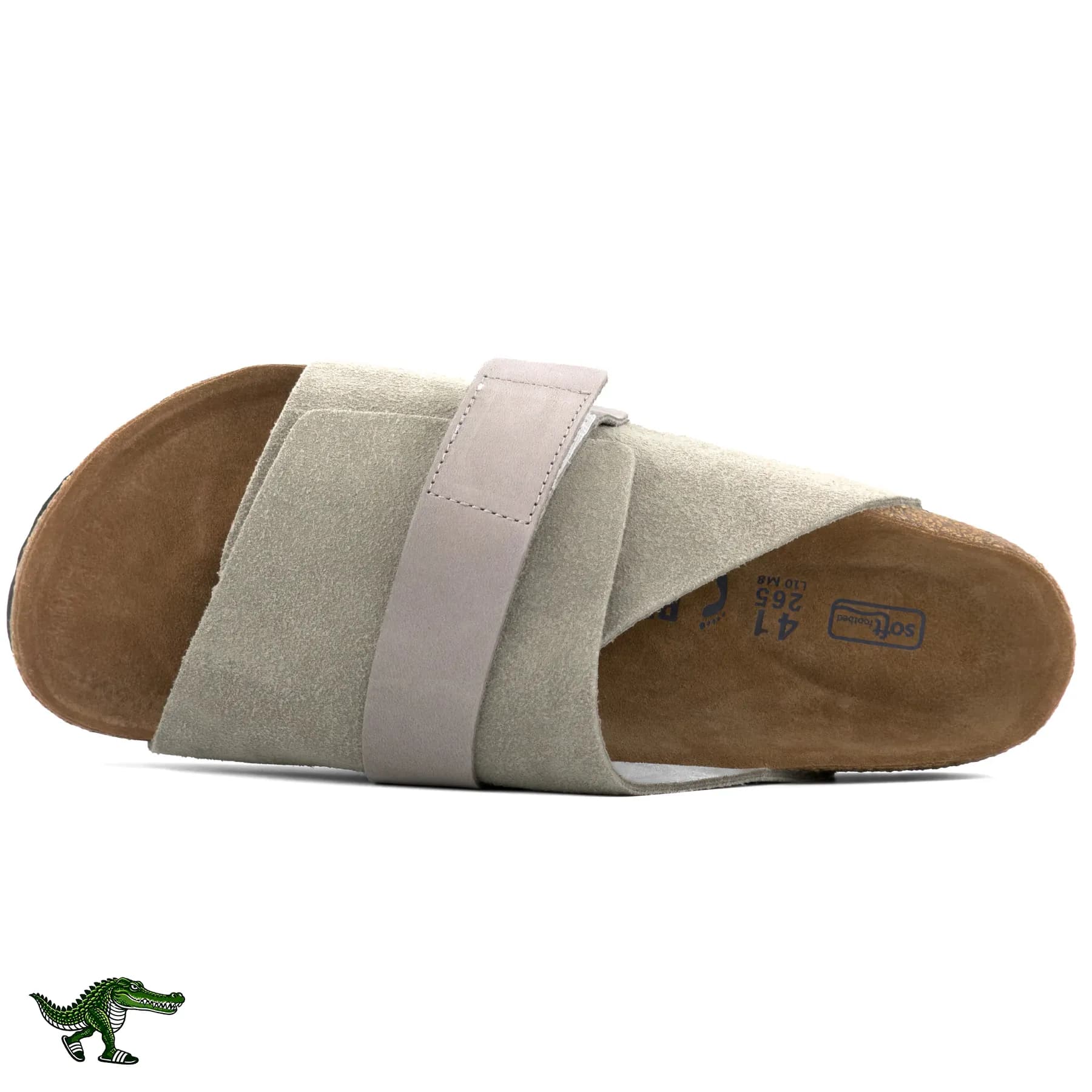 بیرکن استاک کیوتو طوسی روشن مردانه | Birkenstock Kyoto — تصویر ۳