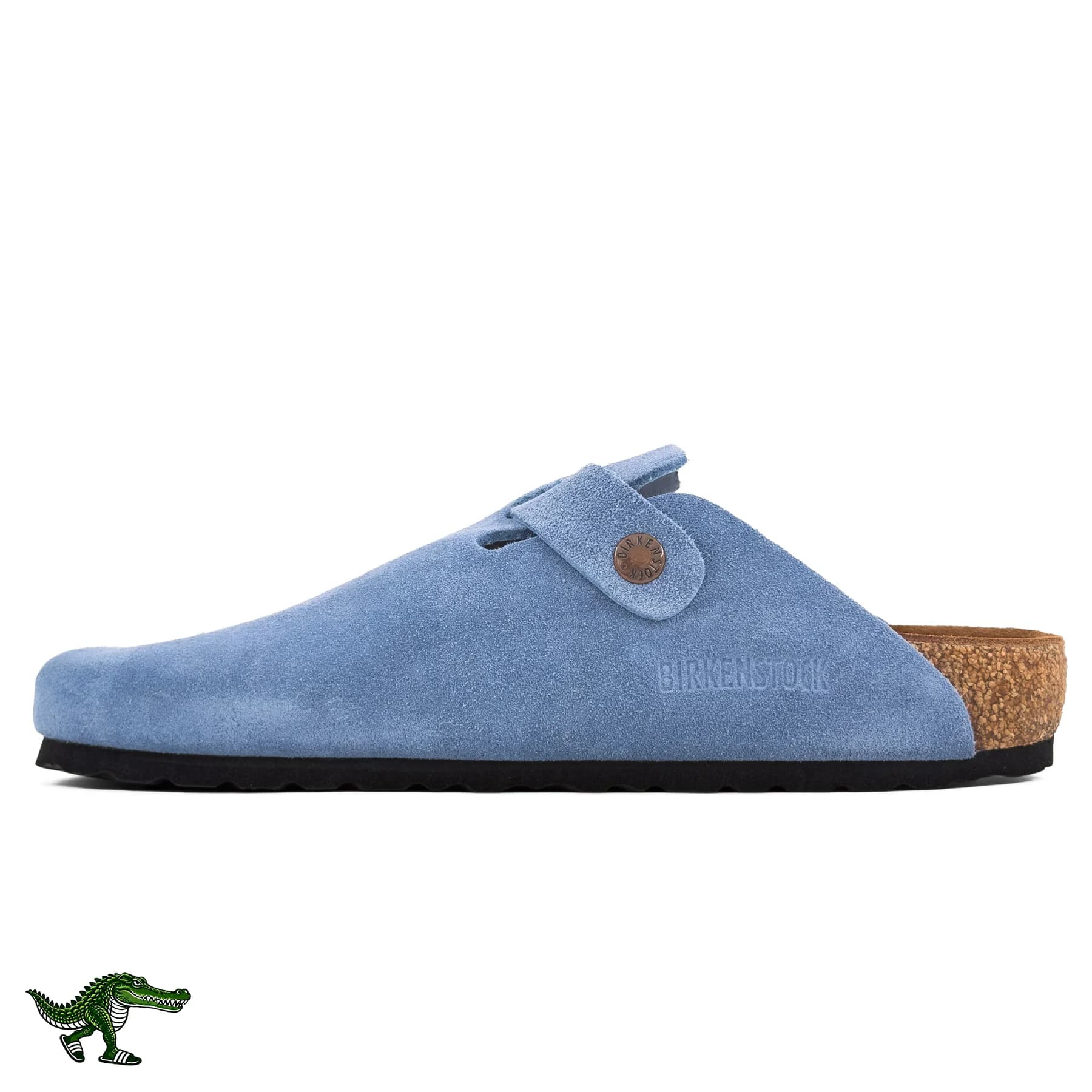 بیرکن استاک بوستون آبی آسمانی زنانه | Birkenstock Boston — تصویر ۴