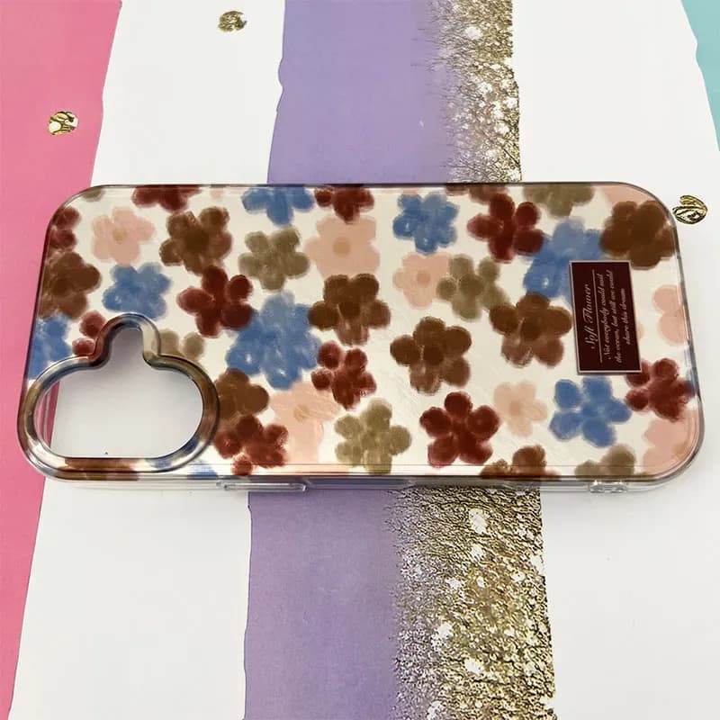 قاب گوشی iPhone 17 آیفون Soft Flower کد 978
