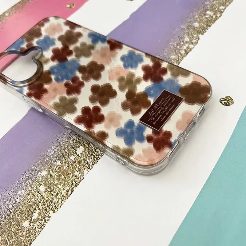 قاب گوشی iPhone 17 آیفون Soft Flower کد 978 — تصویر ۲
