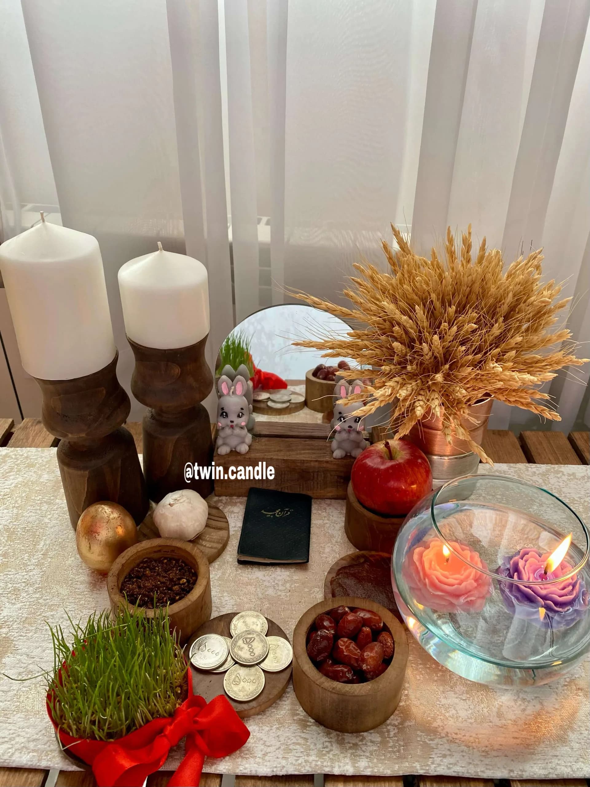ست هفتسین چوبی — تصویر ۵