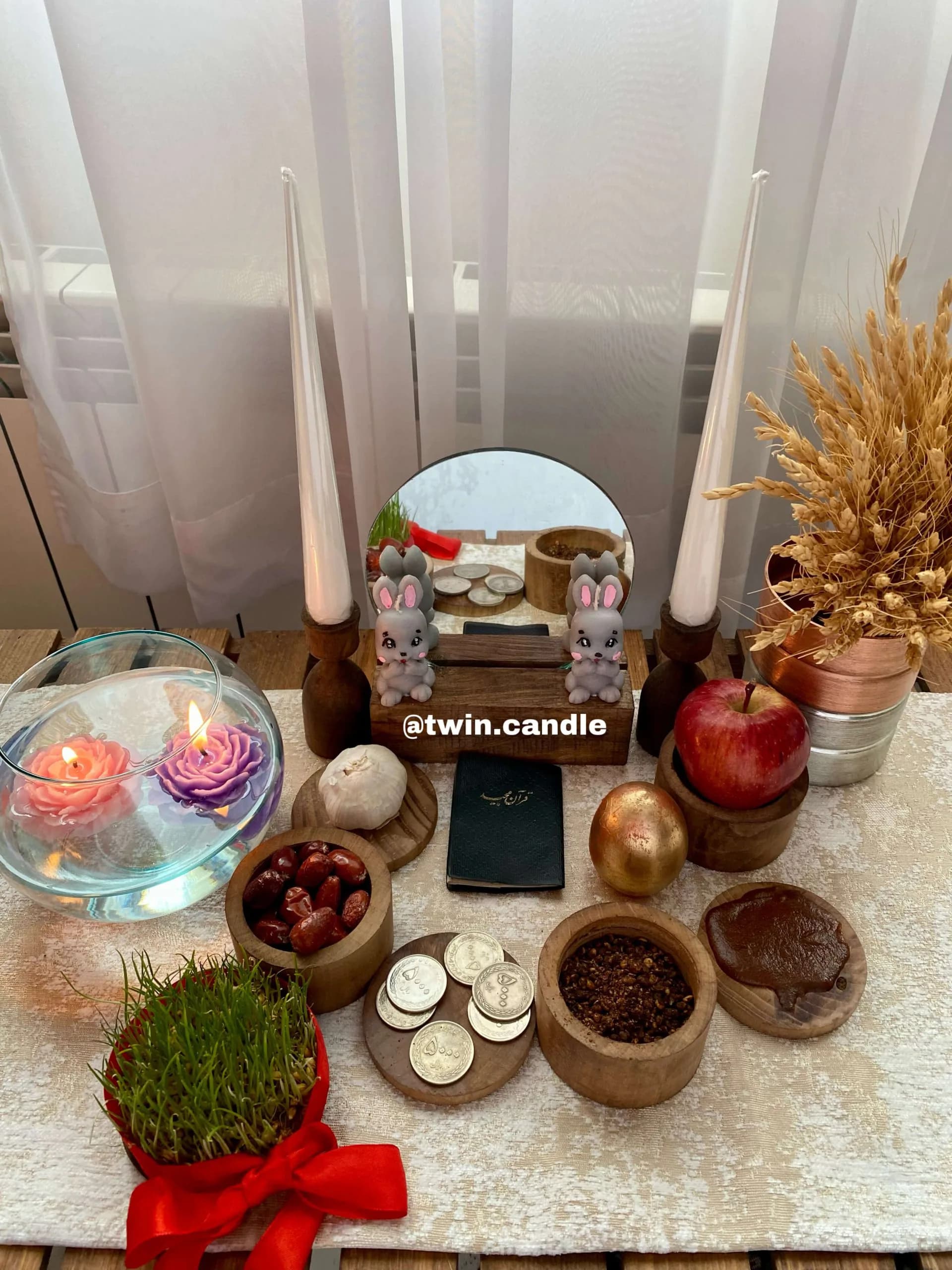 ست هفتسین چوبی — تصویر ۷