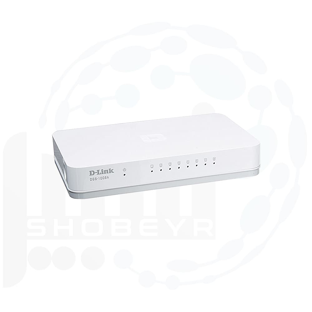 سوییچ 8 پورت گیگابیتی و دسکتاپ دی-لینک DGS1008A
