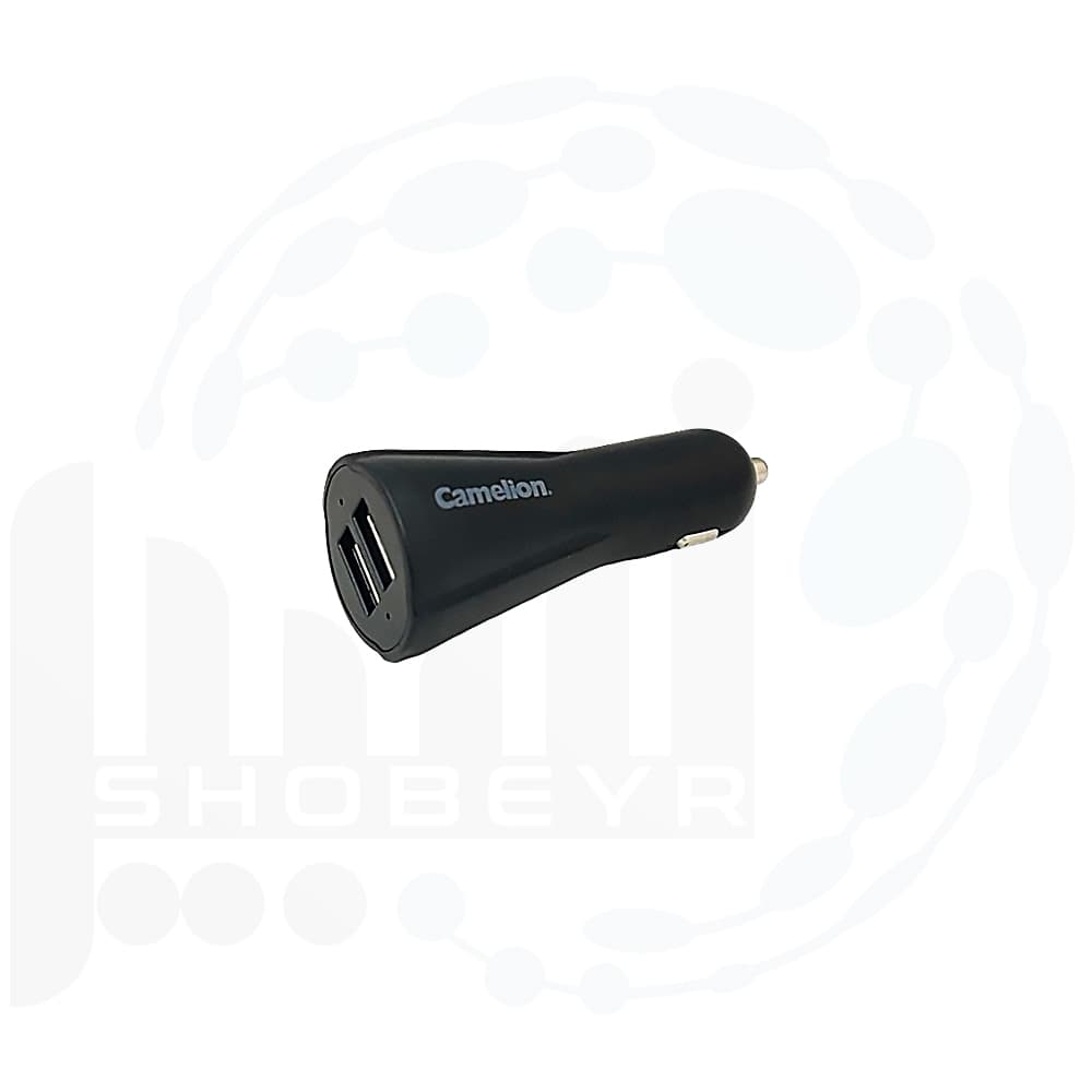 شارژر فندکی دو پورت Camelion مدل DD823A
