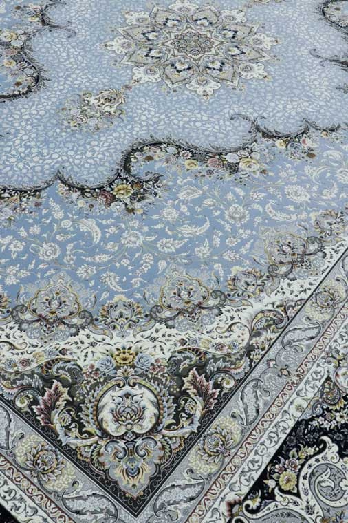 طرح سپنتا آبی فرش 1500 شانه تراکم 4500 برجسته — تصویر ۳
