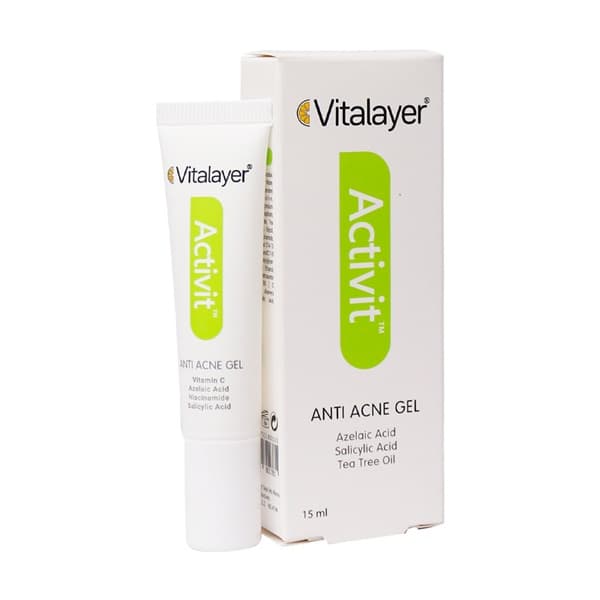 کرم ژل ضد جوش اکتیویت ویتالیر ۱۵ میلی لیتر | Vitalayer Activit Anti Acne Gel 15 ml
