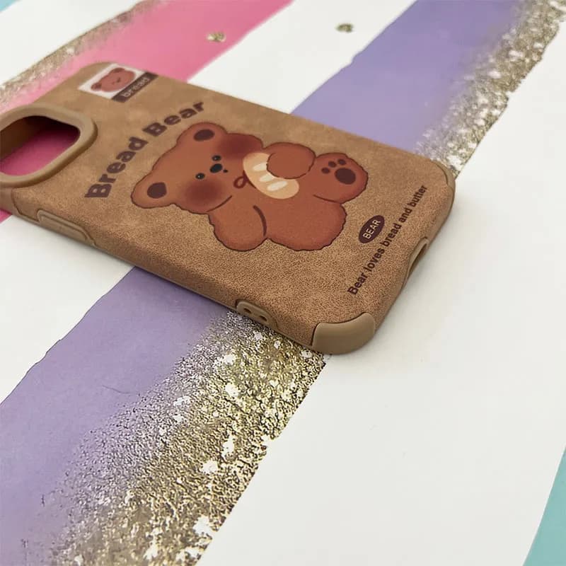 قاب گوشی iPhone 13 / 14 آیفون طرح خرس کد 973 — تصویر ۲