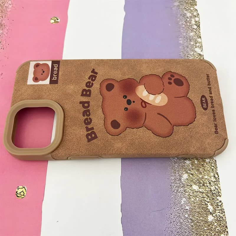 قاب گوشی iPhone 13 / 14 آیفون طرح خرس کد 973