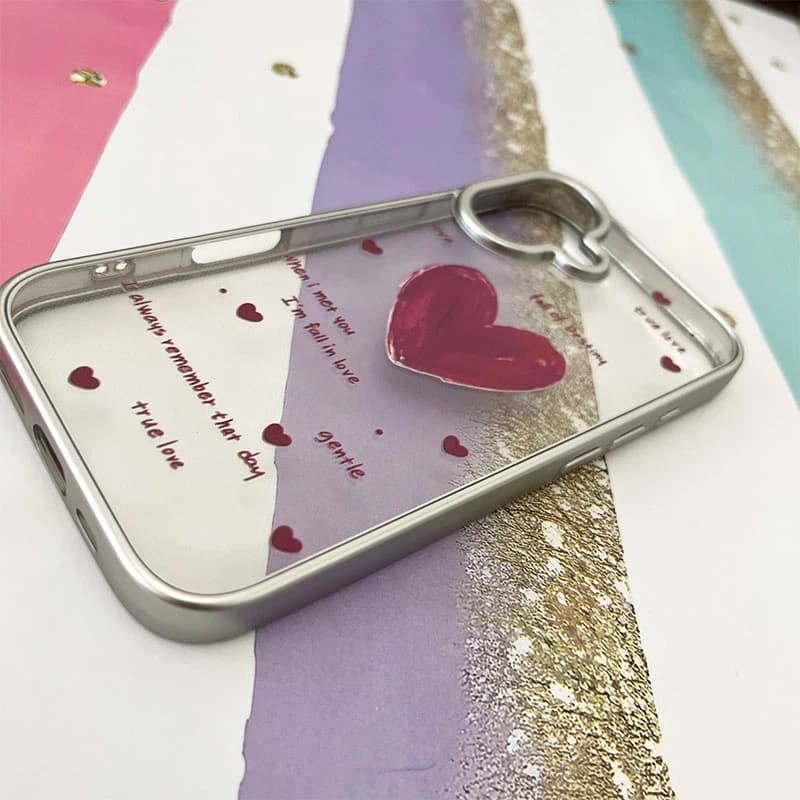 قاب گوشی iPhone 16 آیفون طرح عشق واقعی کد 972 — تصویر ۳