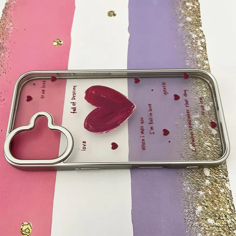 قاب گوشی iPhone 16 آیفون طرح عشق واقعی کد 972