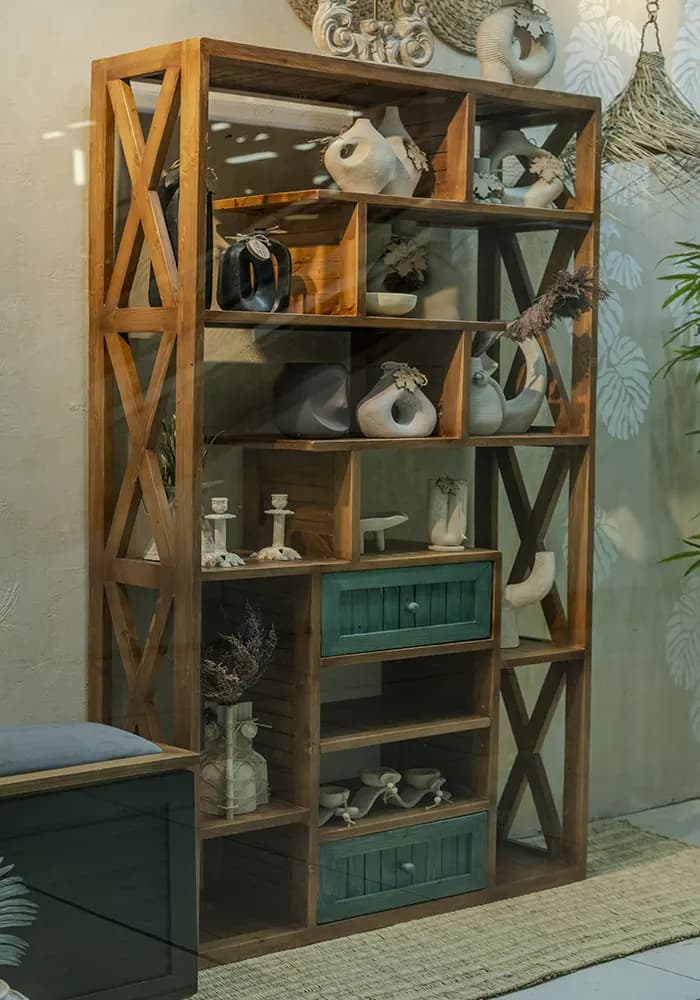 کتابخانه چوبی داریس