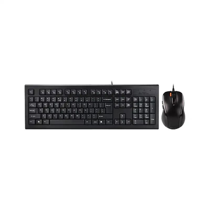 کیبورد و موس باسیم ای فورتک KR-8570FXS با حروف فارسی — تصویر ۳