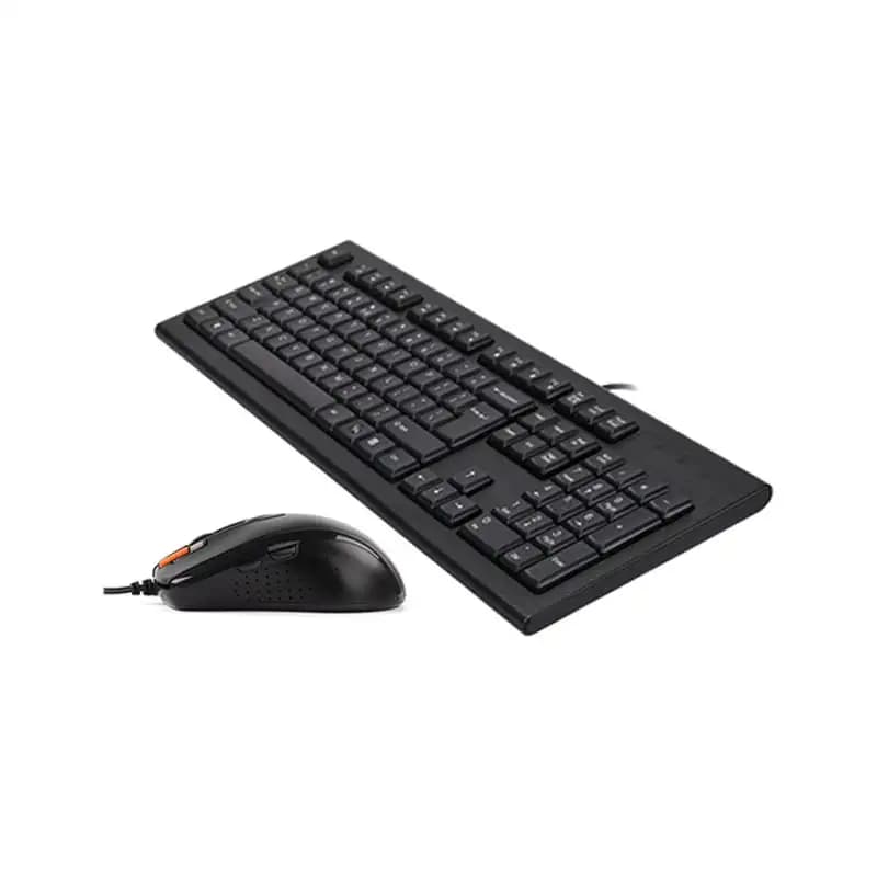 کیبورد و موس باسیم ای فورتک KR-8570FXS با حروف فارسی — تصویر ۲