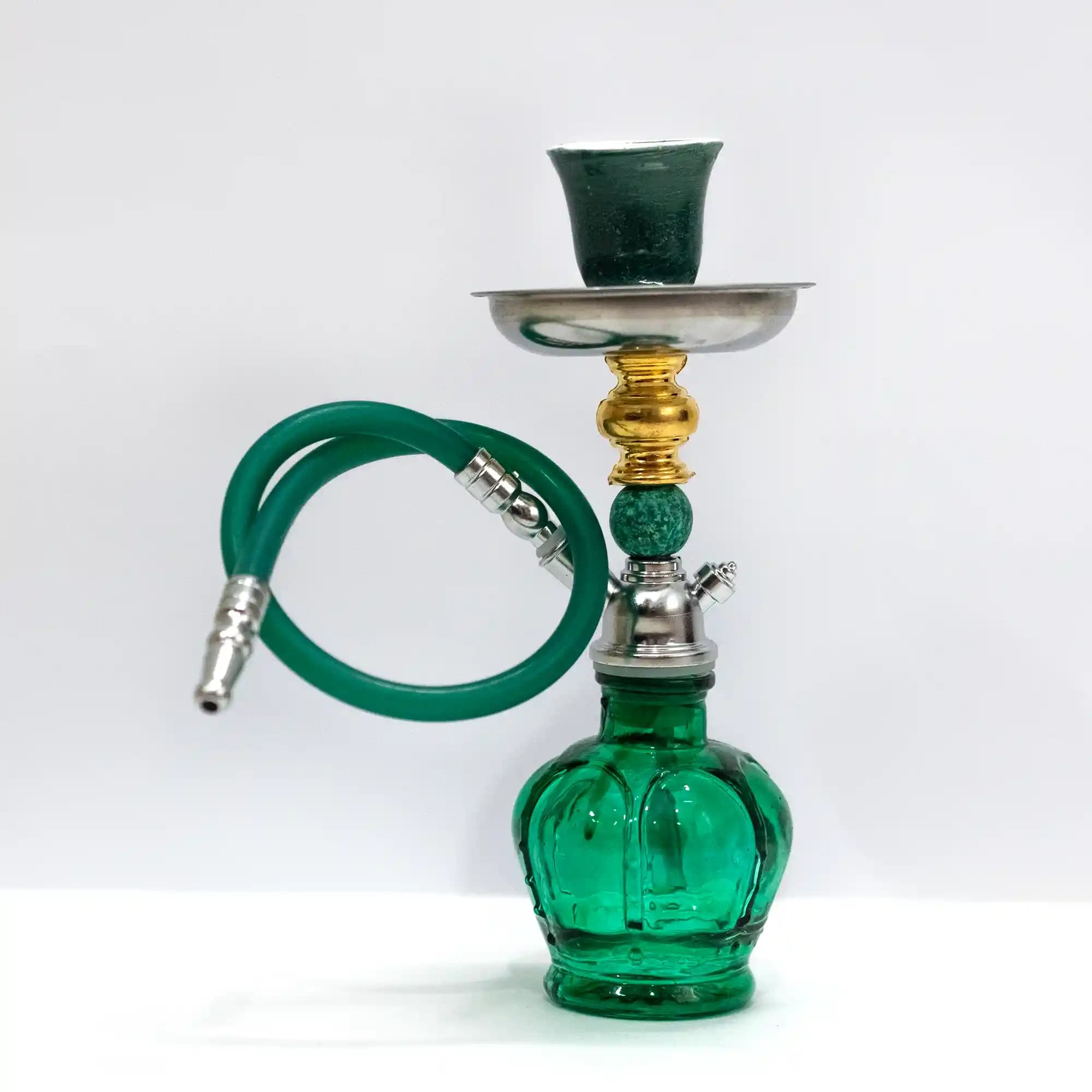 قلیون کوچک سبز ( مسافرتی )