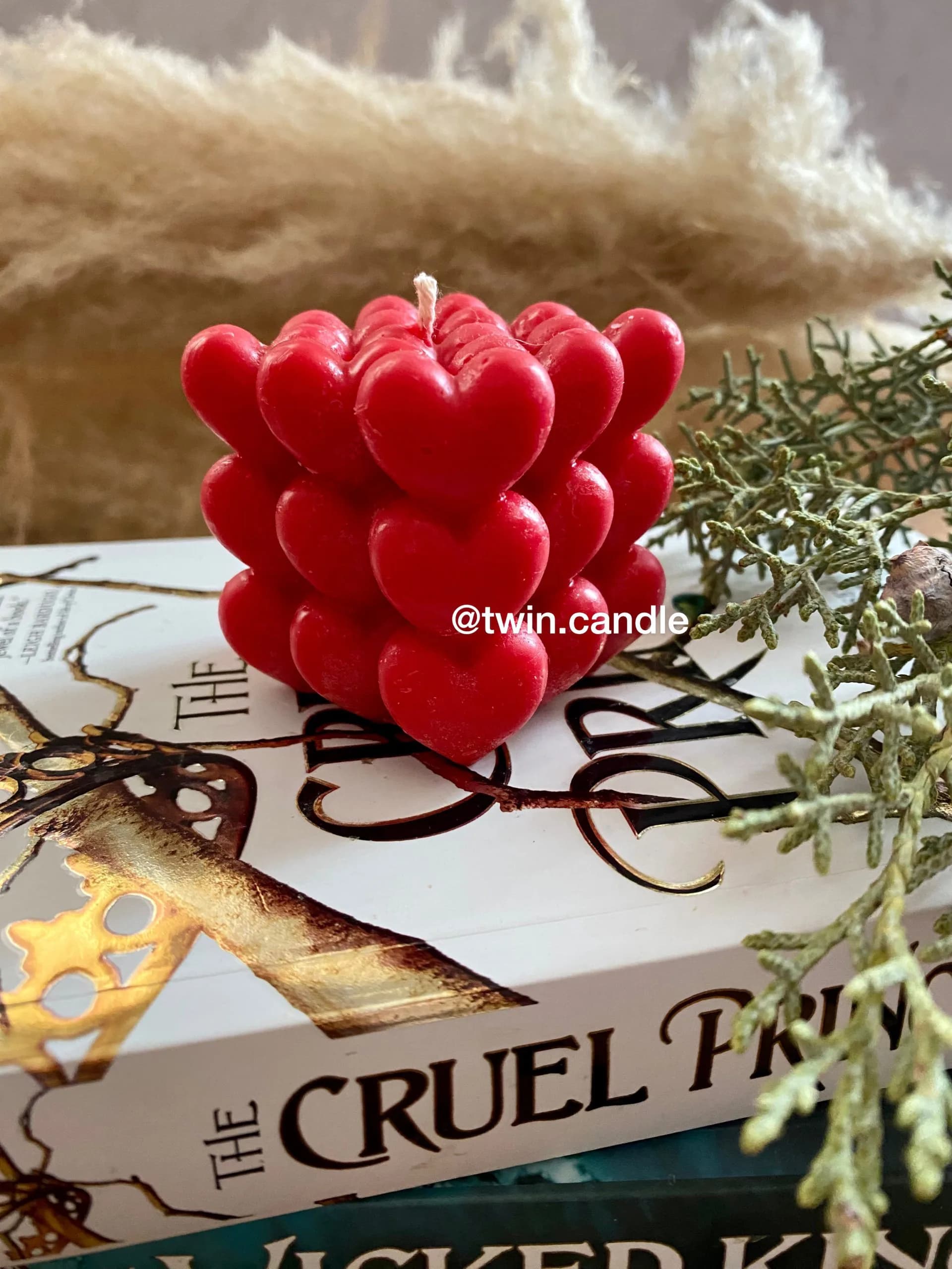 شمع روبیک قلبی — تصویر ۳