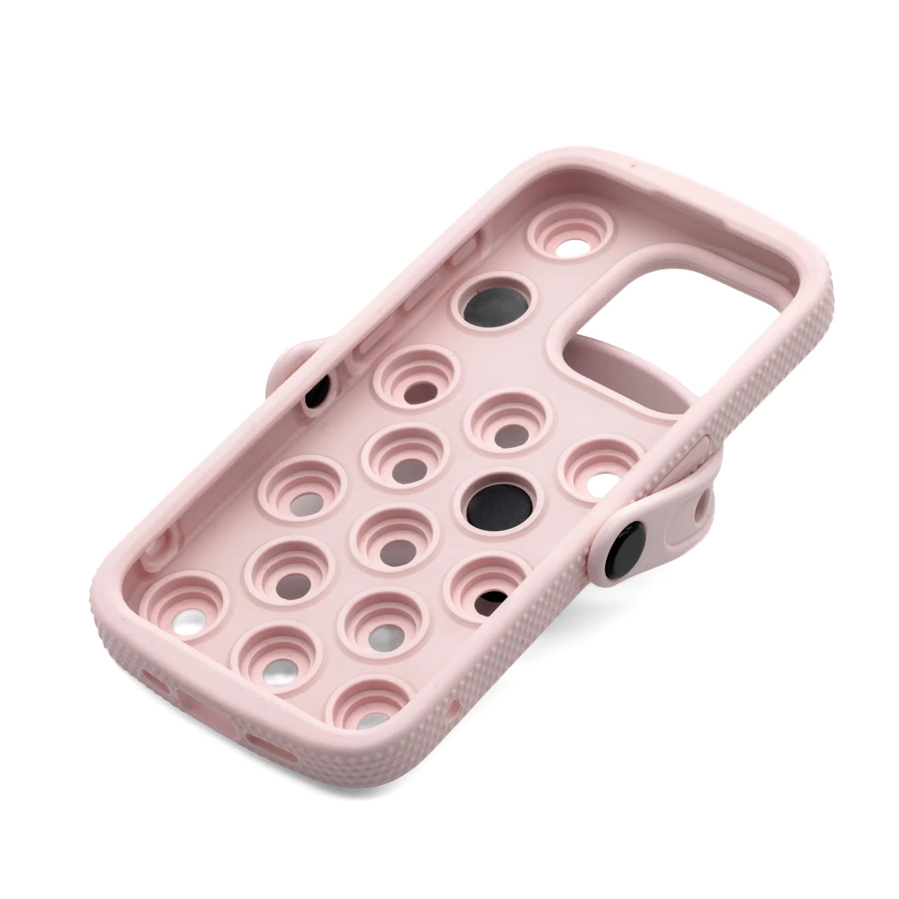 قاب گوشی آیفون رنگ صورتی ; | Crocs Phone Case — تصویر ۴