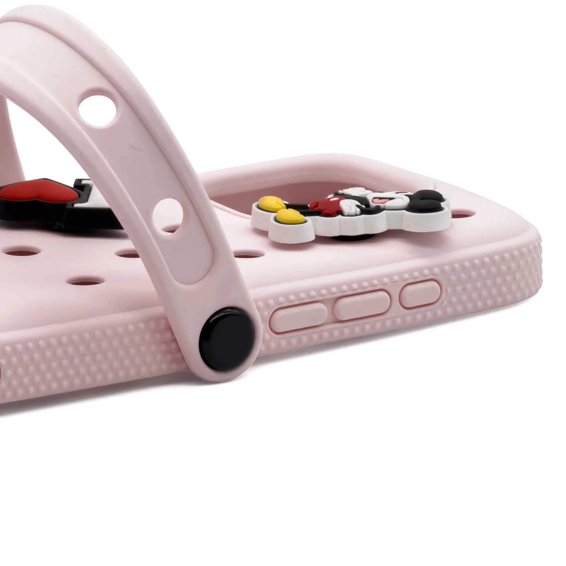 قاب گوشی آیفون رنگ صورتی ; | Crocs Phone Case