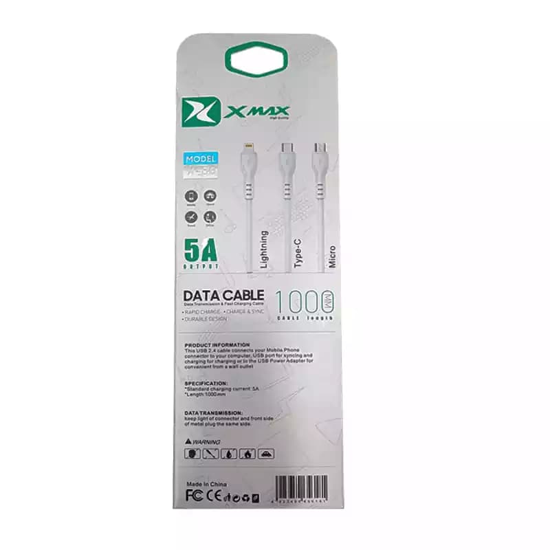 کابل تایپ سی فست شارژ X Max X-80 — تصویر ۳