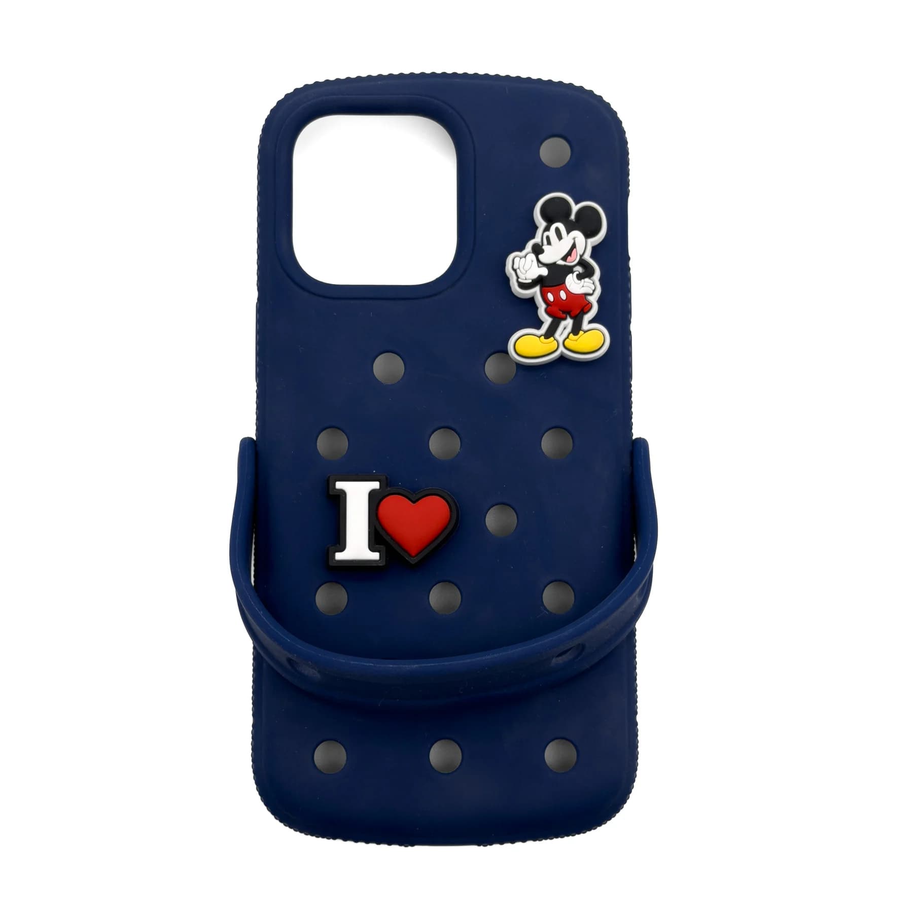 قاب گوشی آیفون رنگ سرمه ای ; | Crocs Phone Case — تصویر ۲