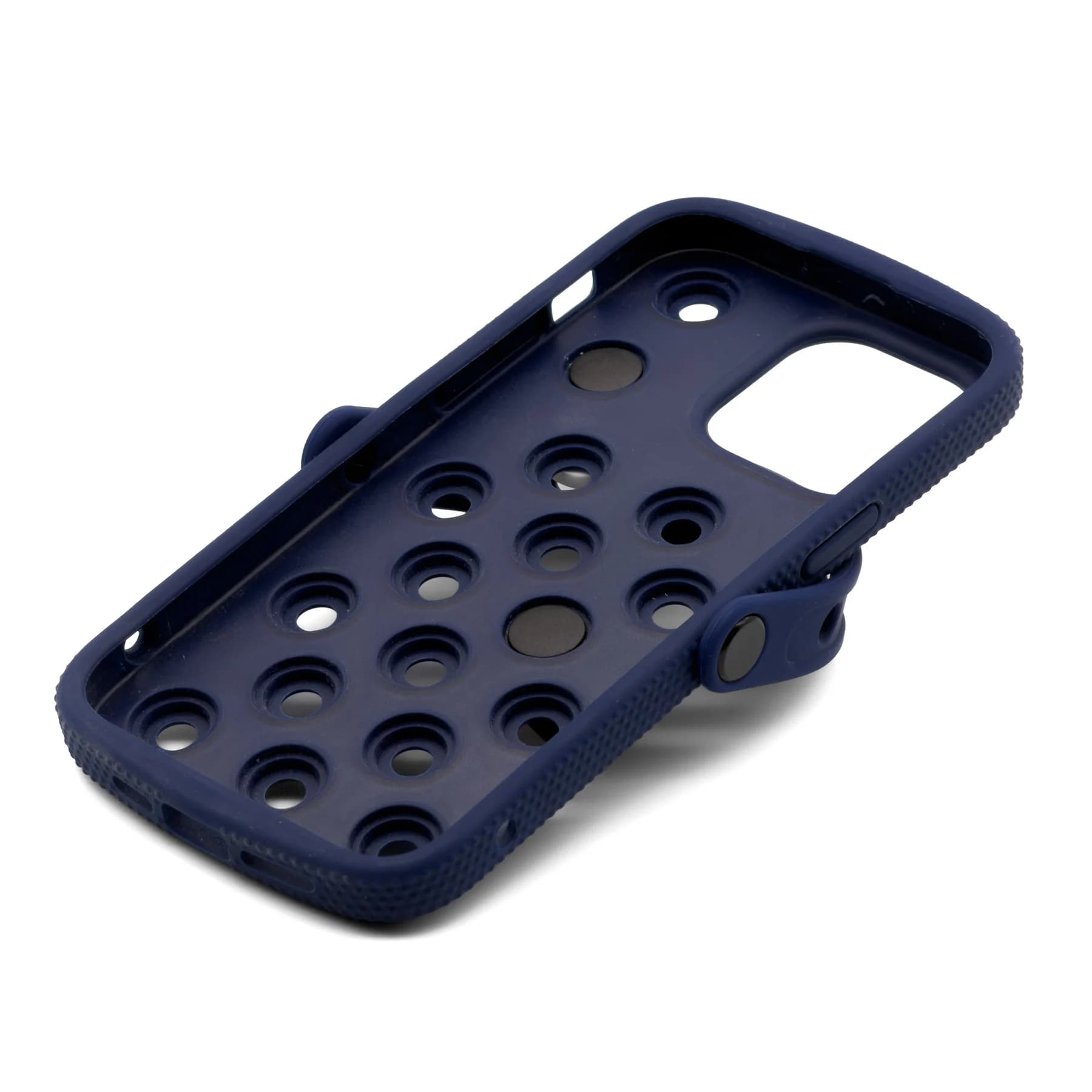 قاب گوشی آیفون رنگ سرمه ای ; | Crocs Phone Case — تصویر ۳