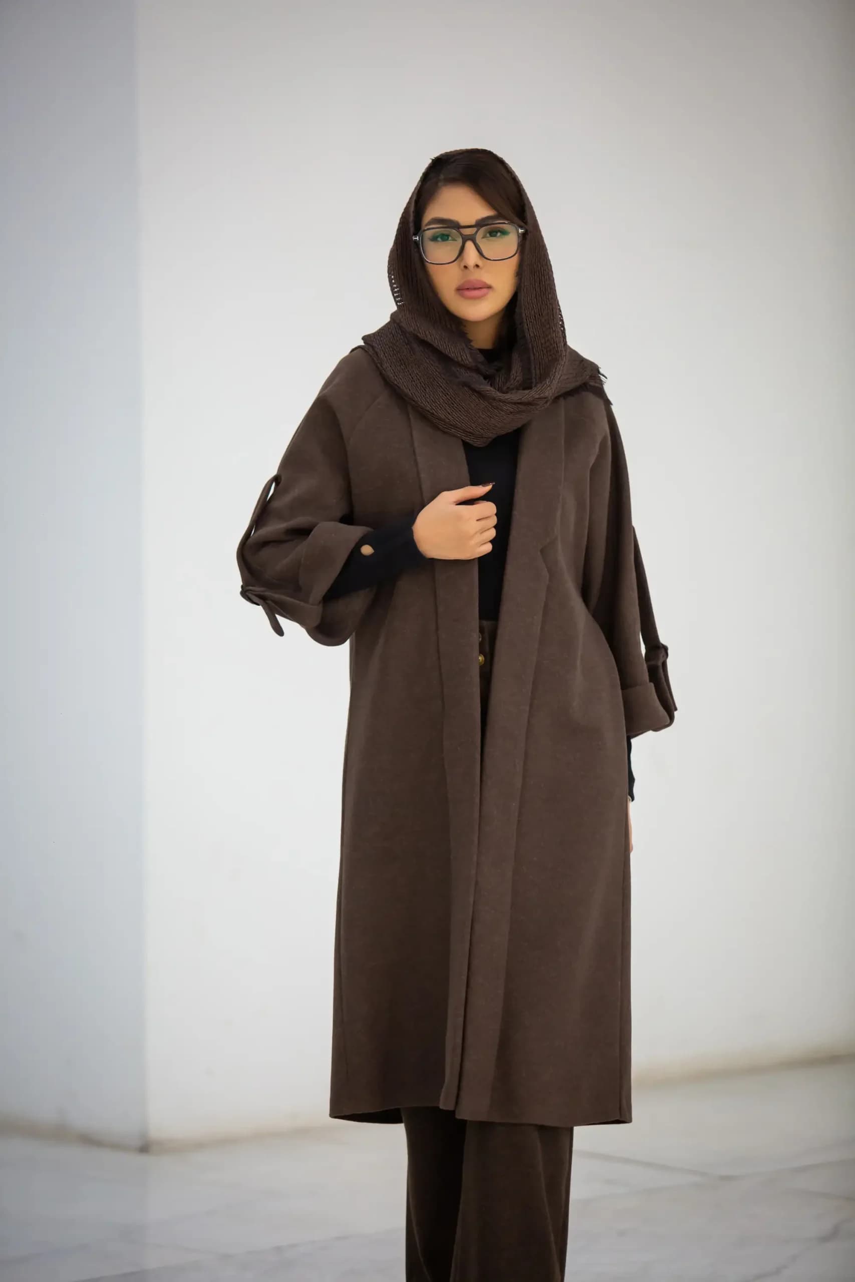 پالتو فوتر یقه دالی — تصویر ۸