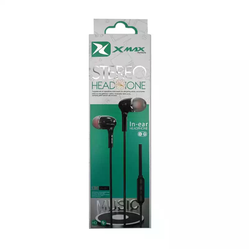 هدفون سیمی با جک 3.5 میلیمتری XMax Hx30 — تصویر ۲