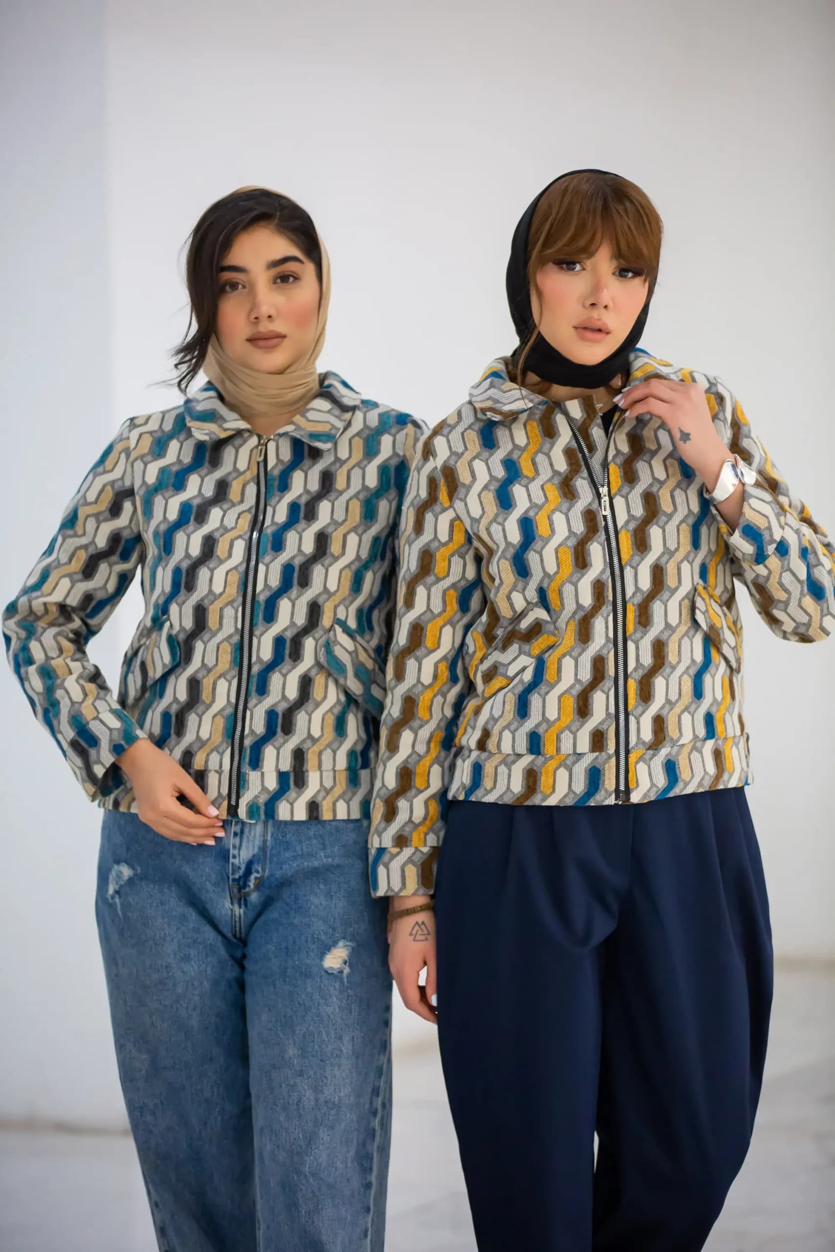 کت آبرنگی دخترانه